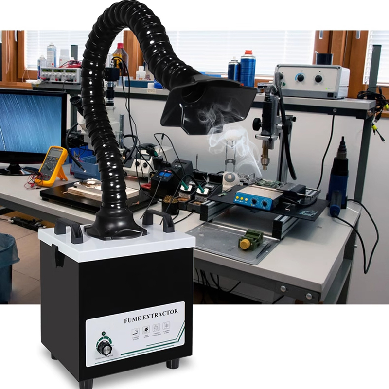 Laser Marking Machine - Purificador de humos de soldadura, estación