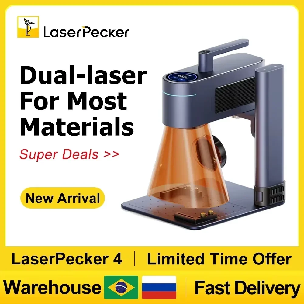 LASERPECKER 4 LP4 Máquina de g - Laser Marking Machine reseña y precio