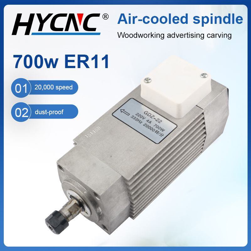 Husillo HYCNC refrigerado por  - Cnc Spindle Motor reseña y precio