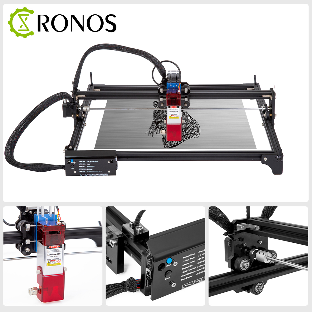Máquina cortadora láser de 10W - Industrial Laser Engraver reseña y precio