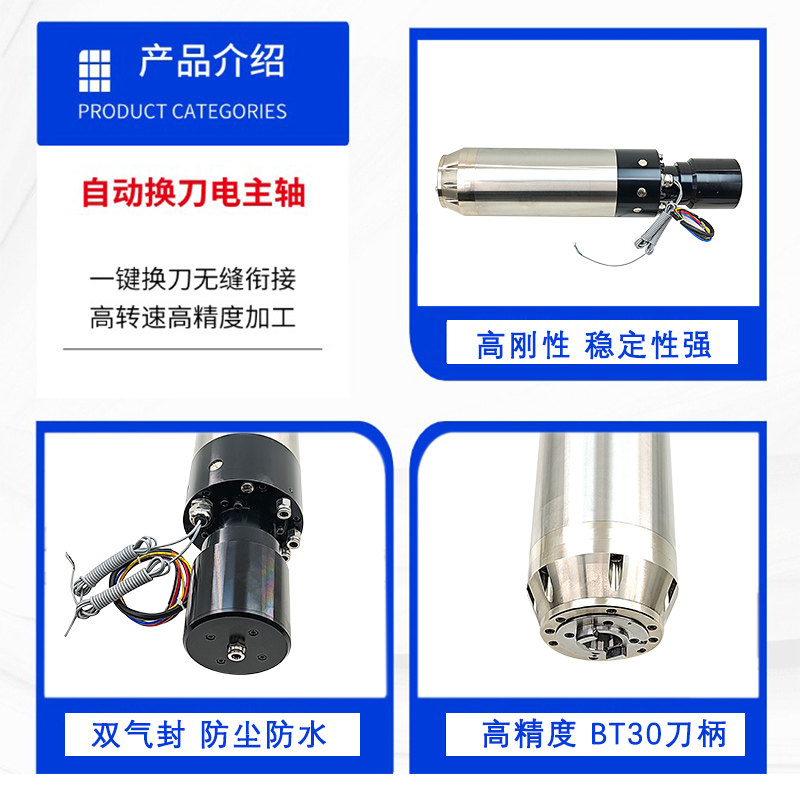 Motor de Husillo Eléctrico de  - Cnc Spindle Motor reseña y precio