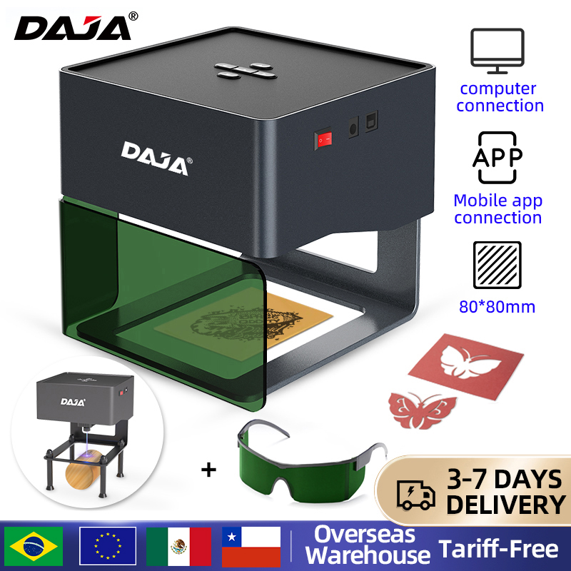 DAJA DJ6 Mini grabador láser p - Laser Marking Machine reseña y precio